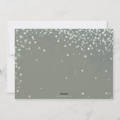 Carte photo de vacances Joyeuses Fêtes (Dos)