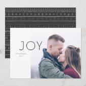 Carte photo de vacances minimaliste (Devant / Derrière)