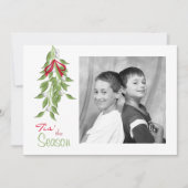 Carte photo de vacances Mistletoe (Devant)