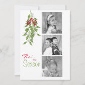 Carte photo de vacances Mistletoe (Devant)