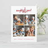 CARTE PHOTO de vacances | Naughty moderne Nice Noë (Debout devant)