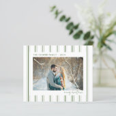 Carte photo de vacances | Noël moderne (Debout devant)