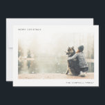 CARTE PHOTO de vacances | Noël numérique minimalis<br><div class="desc">Créez une impression durable cette saison de vacances avec une belle carte de Noël minimale moderne. Cette carte présente un design épuré minimaliste et moderne avec votre photo de vacances parfaite. Ne manquez pas la collection de Noël de Modern Minimal Dot dans la boutique "Cher Beau Vous".</div>