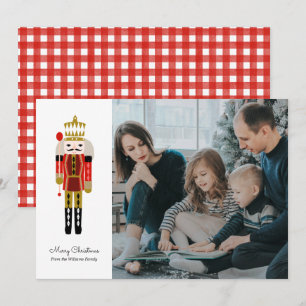Carte photo de vacances Nutcracker