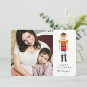 Carte photo de vacances Nutcracker (Debout devant)