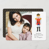 Carte photo de vacances Nutcracker (Devant / Derrière)