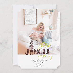 Carte photo de vacances Nutcracker