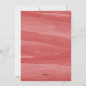 Carte photo de vacances Painterly Watercolor | Rou (Dos)