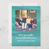 Carte photo de vacances Painterly Watercolor | TUR (Devant)