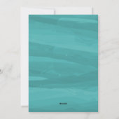 Carte photo de vacances Painterly Watercolor | TUR (Dos)