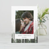 Carte photo de vacances Pine Forest (Debout devant)