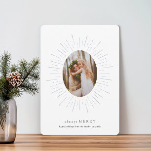 Carte photo de vacances Radiant Wish   Brume