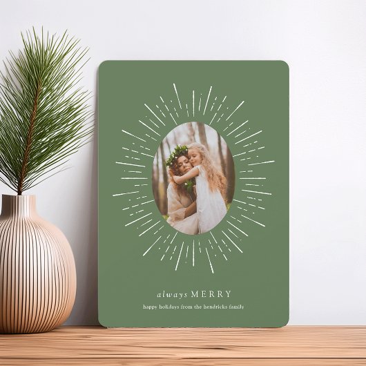 Carte photo de vacances Radiant Wish | Willow