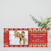 Carte photo de vacances super (Debout devant)