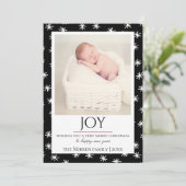 Carte photo de vacances Yuletide (Debout devant)