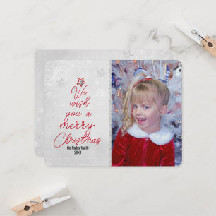 Carte photo de voeux de Noël