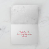 Carte photo de voeux de Noël (Intérieur)