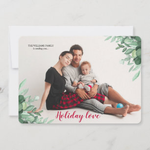 Carte photo de voeux pour les fêtes
