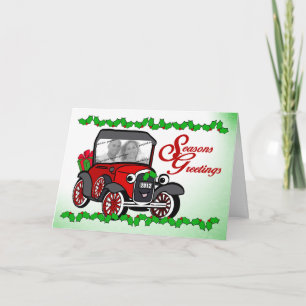 Carte photo de voiture antique