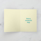 Carte Photo De Votre Fête des pères Personnalisée Enfant (Intérieur)