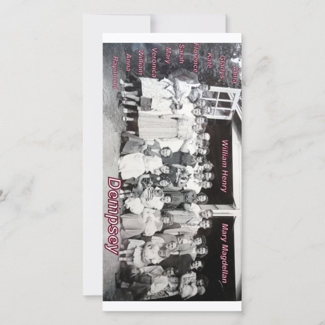 Carte photo Dempsey/Rall (Devant)