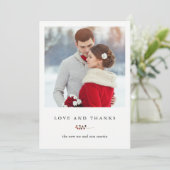 Carte photo des baies d'hiver (Debout devant)