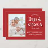 Carte photo des embrasses (Devant / Derrière)