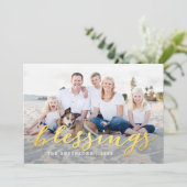 Carte photo des Fêtes des bénédictions (Debout devant)