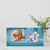 Carte photo des Snowmen (Debout devant)