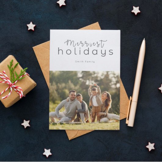 Carte photo des vacances les plus agréables