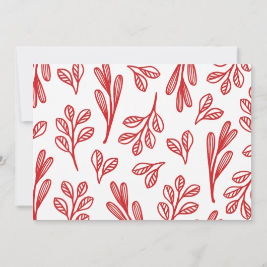 Carte photo des voeux les plus chaleureux (Dos)