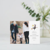 Carte photo d'Halloween (Debout devant)