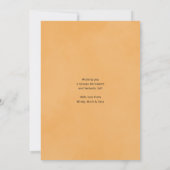 Carte photo d'Halloween avec Citrouille Jack-o'-la (Dos)