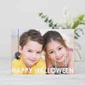 Carte photo d'Halloween contemporain (Debout devant)
