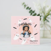 Carte photo d'Halloween sympa (Debout devant)