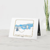 Carte Photo Diamond Snow Flake & Heart Winter (Dos)