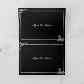 Carte Photo Diamond Snow Flake & Heart Winter (Intérieur)