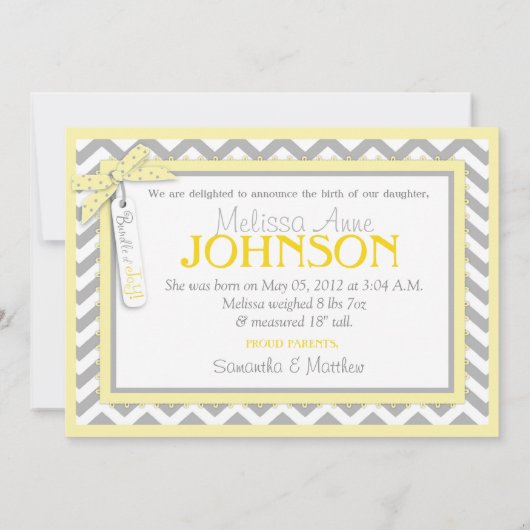 Carte photo d'impression Chevron A7-YW (Dos)