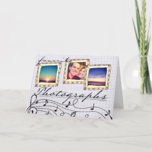 carte photo d'instagram de griffonnage