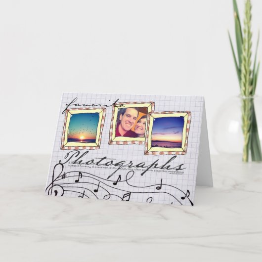 carte photo d'instagram de griffonnage (Devant)