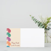 Carte photo Diwali (Debout devant)