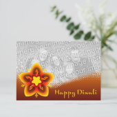carte photo diwali heureux (Debout devant)