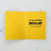 Carte Photo drôle d'un mignon singe mangeant une banane (Intérieur)