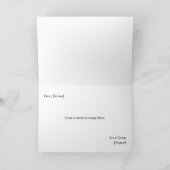 carte photo du 10e anniversaire (Intérieur)