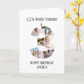 carte photo du 3e anniversaire (Fleur jaune)