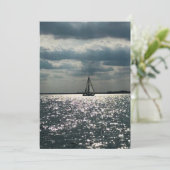 Carte photo du bateau à voile Lake Erie (Debout devant)