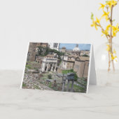 Carte Photo du Forum romain (Fleur jaune)