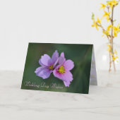 Carte photo du jour de mariage (Fleur jaune)