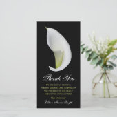 Carte photo du Merci commémoratif Sympathy - Lily (Debout devant)