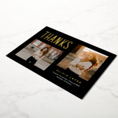 Carte photo du Merci de  de graduation (Rotation)